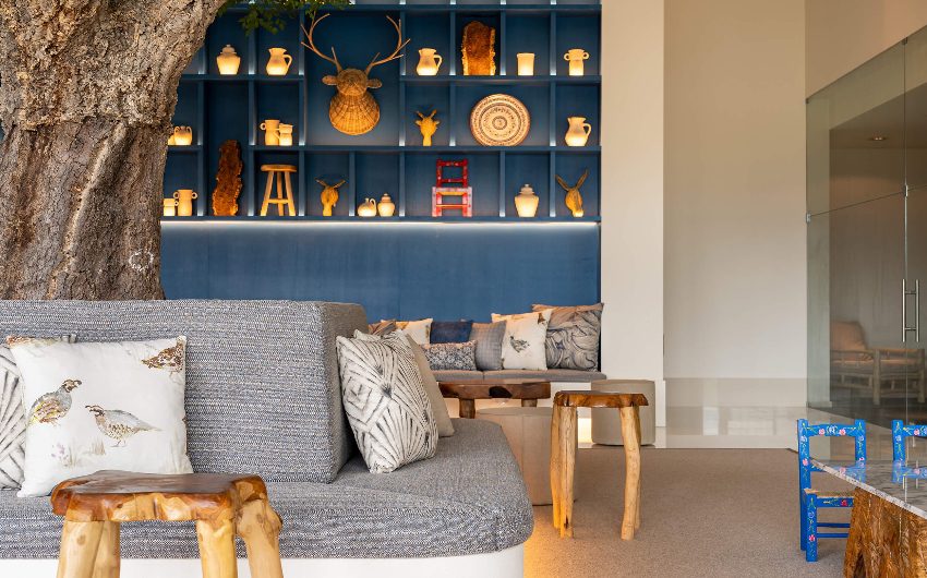 Lobby area at the Alentejo Countryside Retreat