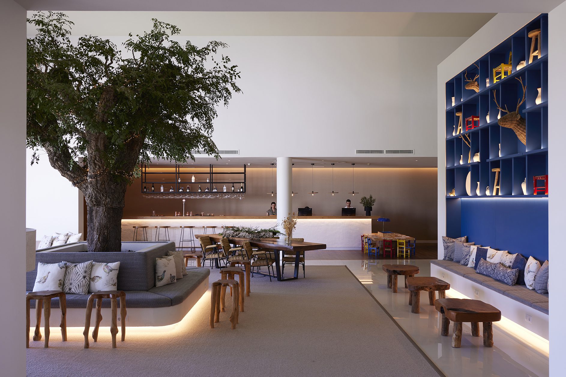 Lobby area at the Alentejo Countryside Retreat