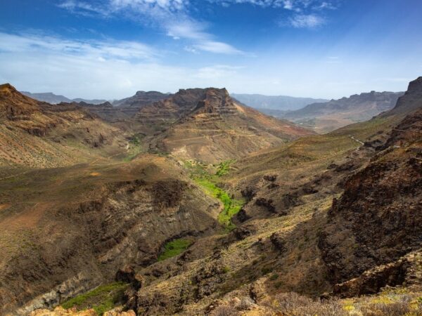 Volcanic landscape in Gran Canaria