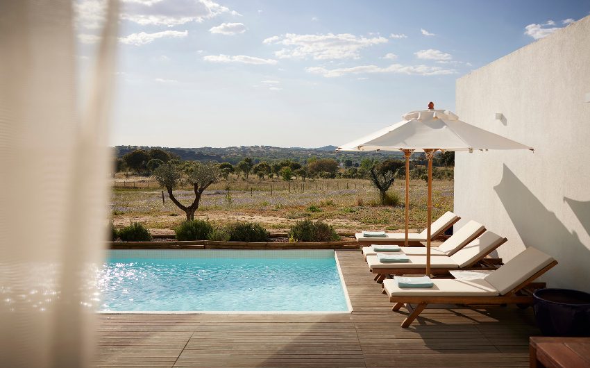 Private pool at The Alentejo Countryside Retreat