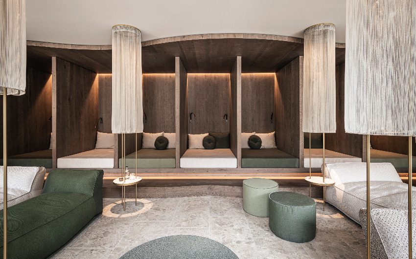 Wellness relax zone at Falkensteiner Family Resort Lido