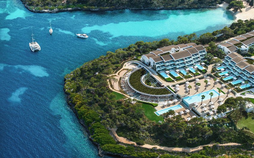 Aerial view of Ikos Porto Petro