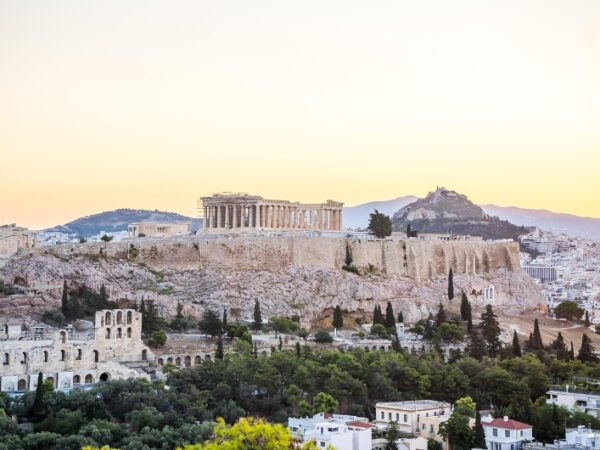 View of Athens and Acropolis