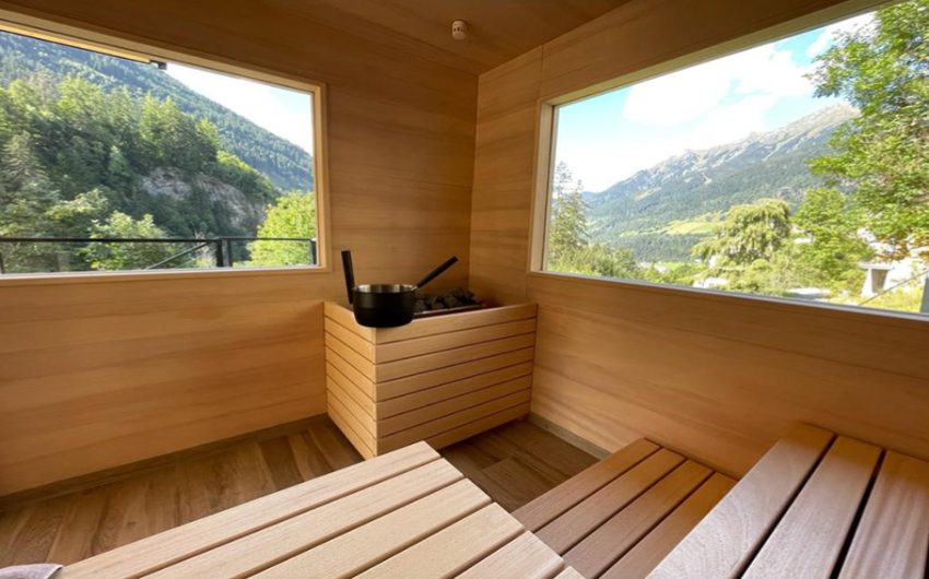 Sauna at The Austrian Family Aparthotel