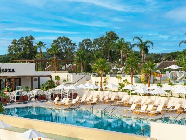 Outdoor pool at The Andalusian Spa & Golf Retreat