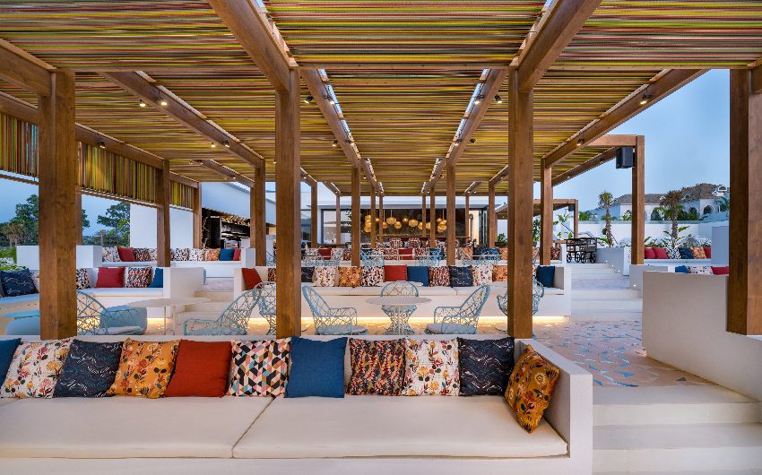 Outdoor sitting area at The Andalusian Spa & Golf Retreat