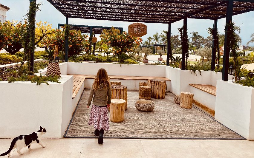 Girl at the Andalusian Spa & Golf Retreat