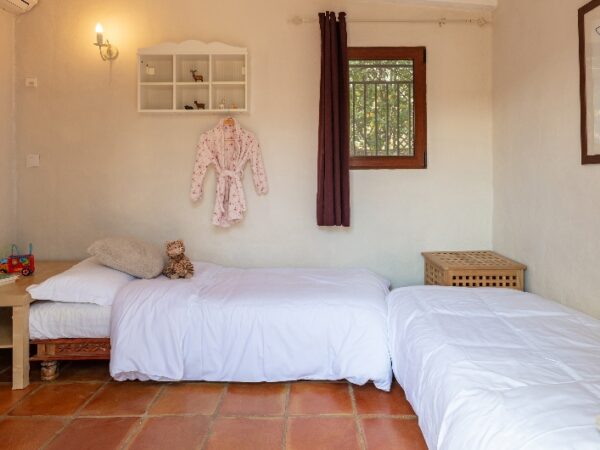 two single beds in a room in costa blanca