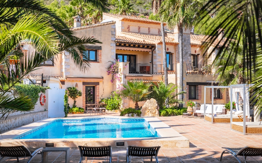Pool area at The Costa Blanca Family Retreat