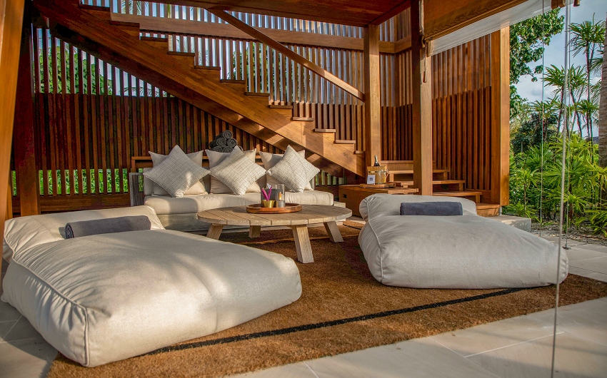 Pool Cabana at Kuda Villingili Resort