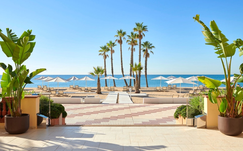 Beach area at Le Méridien Ra Beach Hotel & Spa