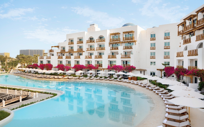 Pool area at Park Hyatt Dubai
