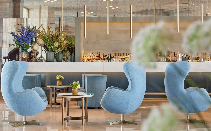 Main bar at Ikos Oceania