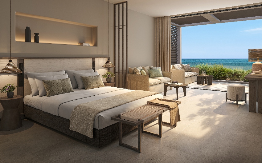 Junior Suite with sea views at Ikos Kissamos