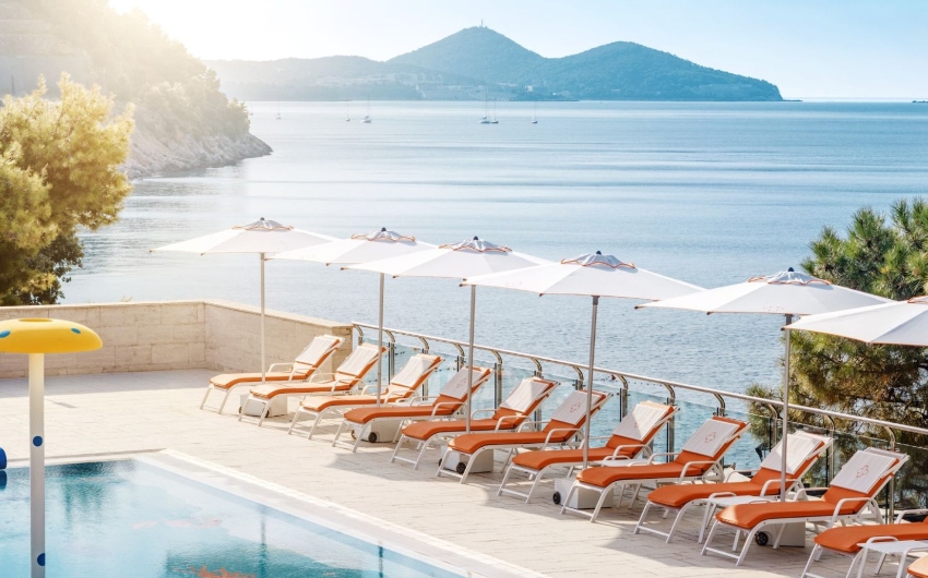 Pool at Sun Gardens Dubrovnik