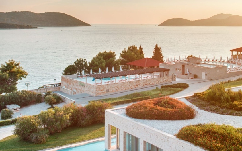Sunset view at Sun Gardens Dubrovnik