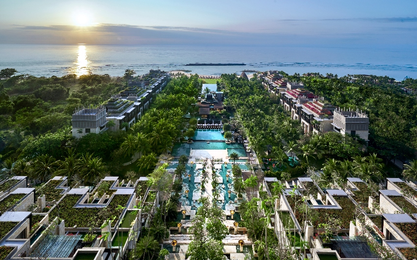 Exterior view of the Apurva Kempinski Resort Bali