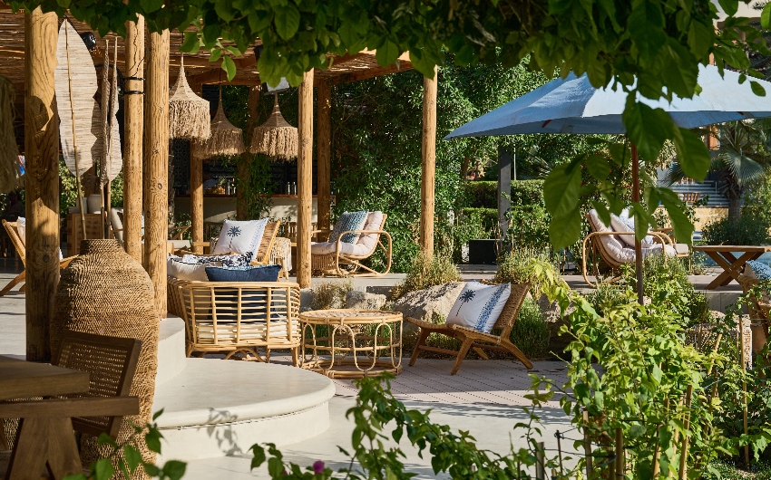 Adults only chill out area at the Westin Dubai Mina Seyahi Beach Resort & Marina