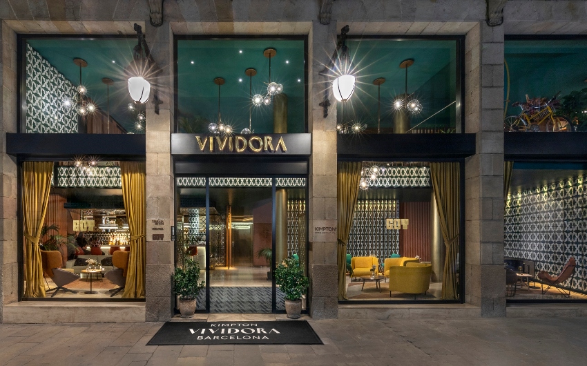 Façade at Kimpton Vividora Barcelona