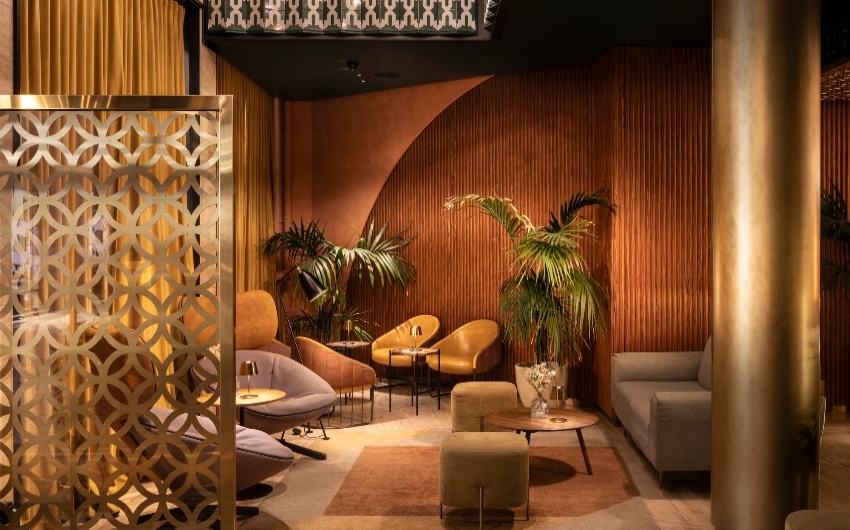 Lobby area at Kimpton Vividora Barcelona