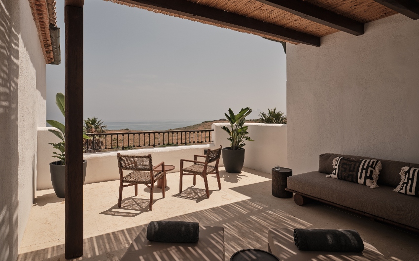 Roof terrasse at OKU Andalusia