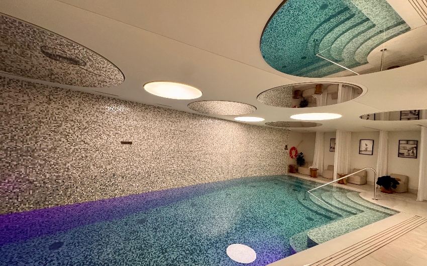 Indoor pool at Kimpton St. Honoré Paris