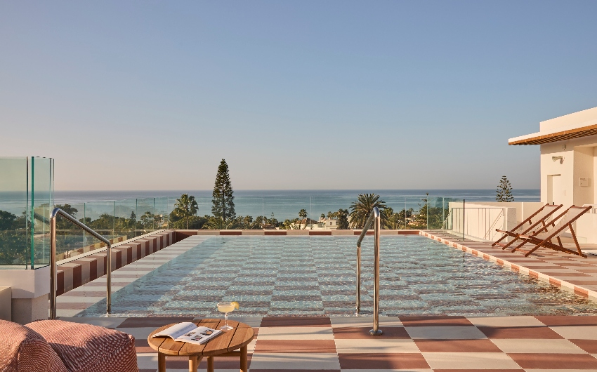 Rooftop pool at Kimpton Los Monteros Marbella