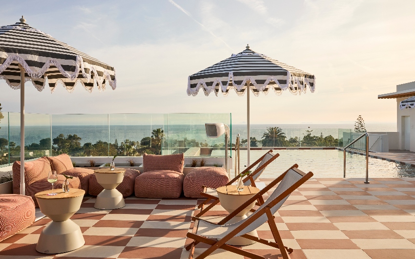 Rootfop pool at Kimpton Los Monteros Marbella