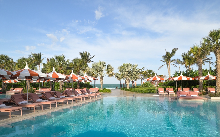 Main pool at Banyan Tree Dubai