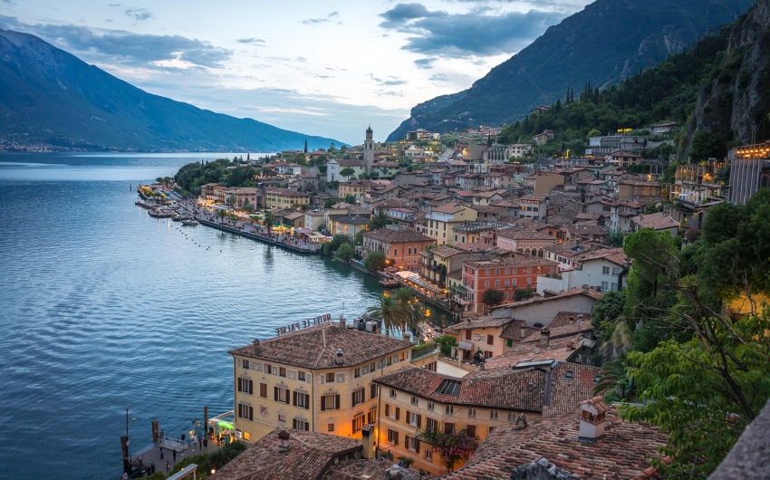 Lake views at Lake Garda